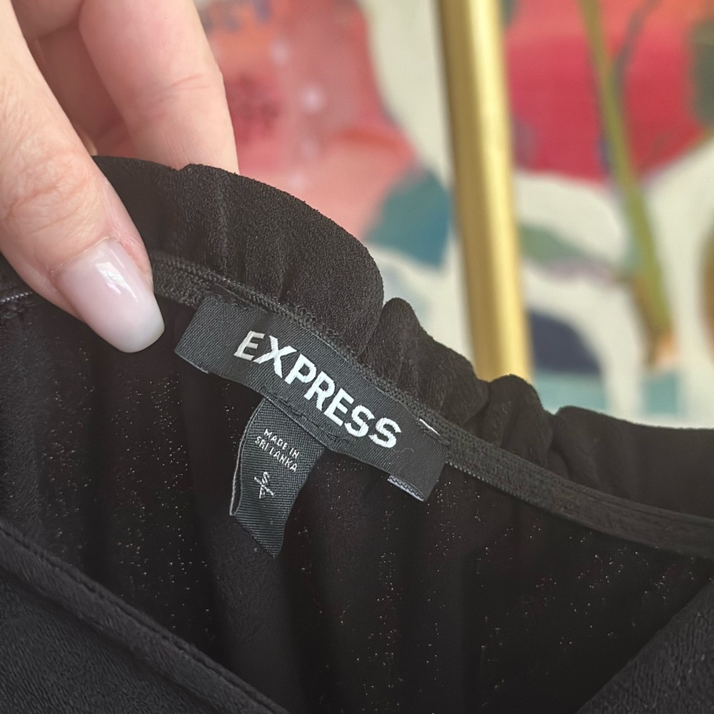 Express Black Camisole Bodysuit